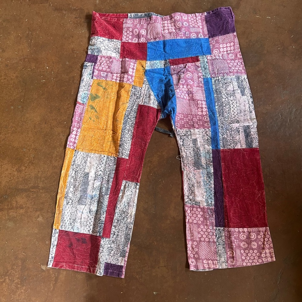 Thai Fisherman Pants Patchwork
